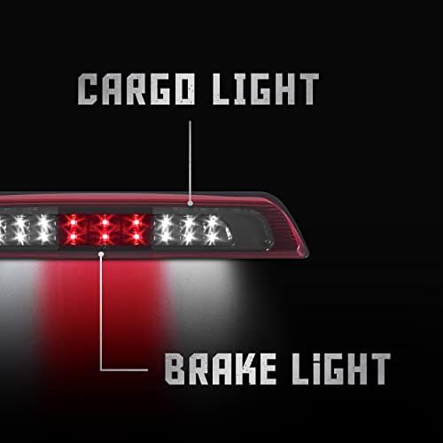 High Mount 3rd Stop Brake Lights, compatível com 2007-2018 Toyota Tundra Terceira carga central Reversa traseira traseira