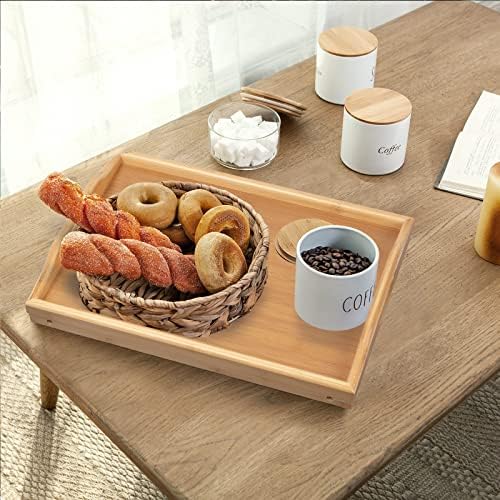 Bandeja de cama pernas dobráveis ​​com alças bandeja de café da manhã para comer sofá, desenho, pratos de bambu que serve a