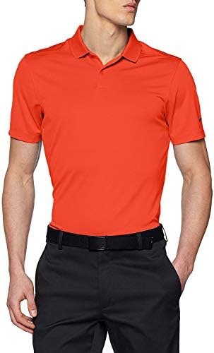 Camisa de golfe de pólo sólido de vitória seca nike mass