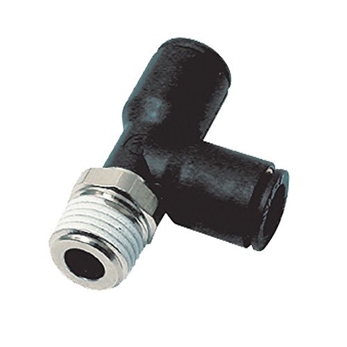 Parker W371PLP-2-2-PK10 Push-to-Connect NPT de ajuste, tubo para tubos, camiseta de corrida NPT, 1/8