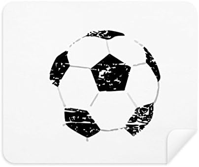 Limpador de pano de limpeza de futebol de futebol preto