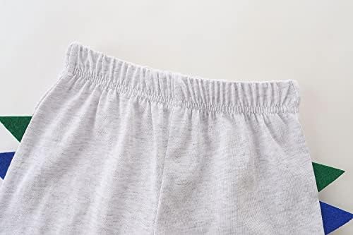 Youlebao Toddler Boys Cotton Clothings Conjuntos de camisetas de manga curta e shorts Conjunto de 2-7 anos