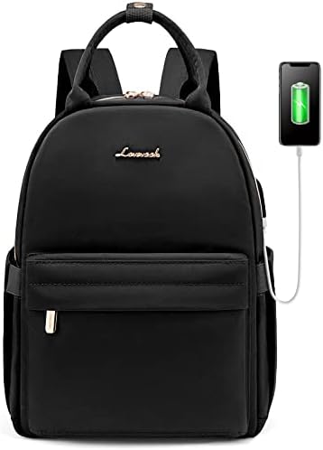 LoveVook Mini Backpack Purse for Women Small Mackpack com porto de carregamento USB, Fashion Daypack for Work Travel College