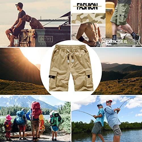 Shorts de carga masculina aptro