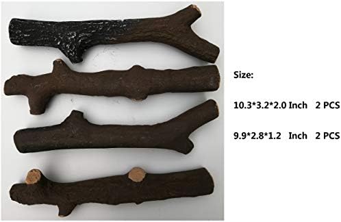 Torros de cerâmica decorativos para lareira a gás etanol, fogueiras