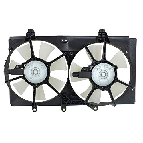 Ventilador de refrigeração rareelétrico compatível com Dodge Neon 2.4L 2003 por números de peça 5019208AA 5019209AA