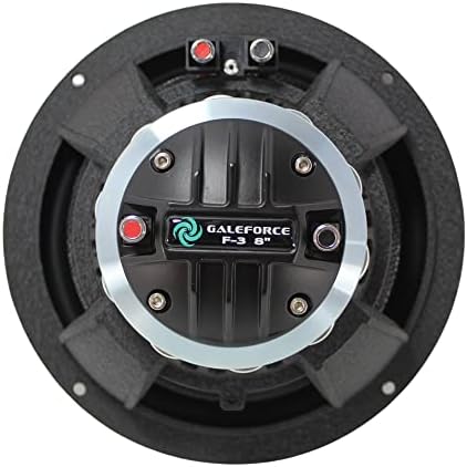 Gale Force F-3 Pro Audio 2-vads marítimos Speaker 8 450W RMS com o par de chifres