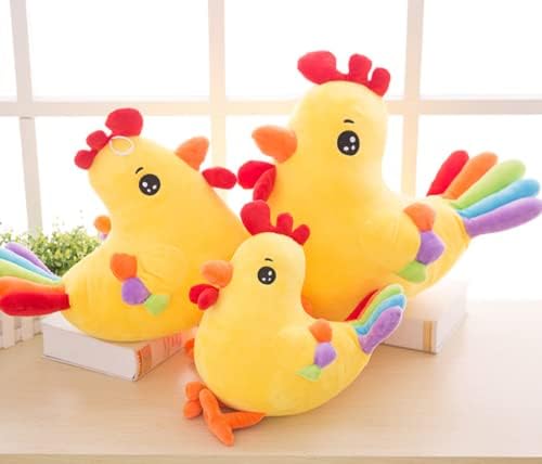 Animal de 14 de frango macio, galo de galo fofo Presentes de brinquedo de travesseiro para crianças