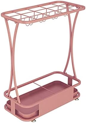 Stanha de rack de guarda -chuva Xhalery, suporte de guarda -chuva, guarda -chuva Stand Stand Stand Pink Whathed