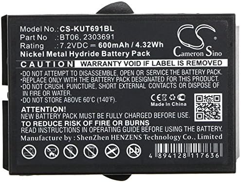 Bateria de substituição de Cameron-Sino para Ikusi Crane Remote Control 2303691, TM60, TM61, TM61Transmitters, TM62, TM62