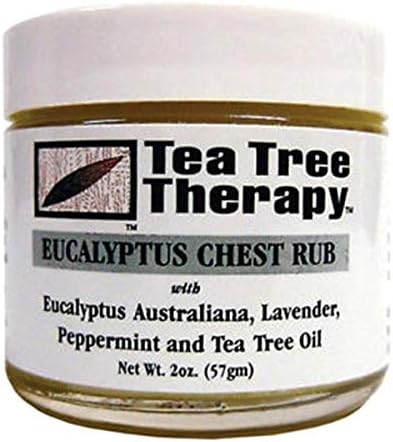 Terapia com terapia de chá Eucalipto Oil australiano de óleo, hortelã -pimenta e árvore de chá, 2 onças, 80050