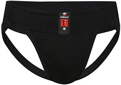 KD Willmax Jockstrap T-Plus Gym Cotton Spoiler com copo de bolso multi esporte