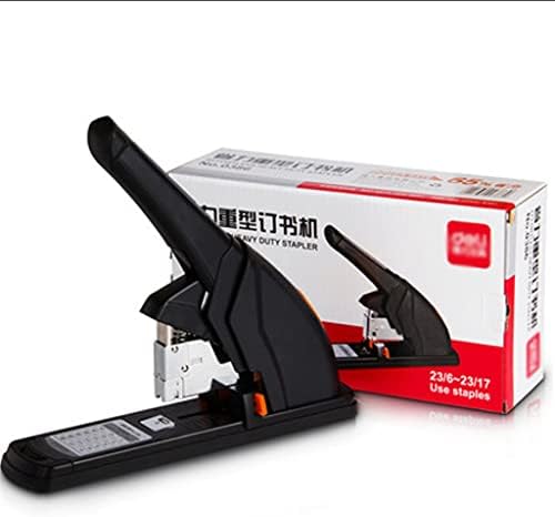 Xxsly criativo grampeador 12,9 grampeador de serviço pesado 120-150 lençol de papel stapler shapeler stapler industrial de alta