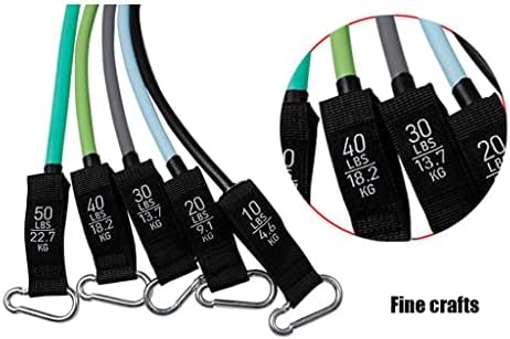 11 PCs/set homens Bandos de resistência Bandos de fórdis TPE Treinamento de fitness Treinamento de fitness Yoga Pull Rope