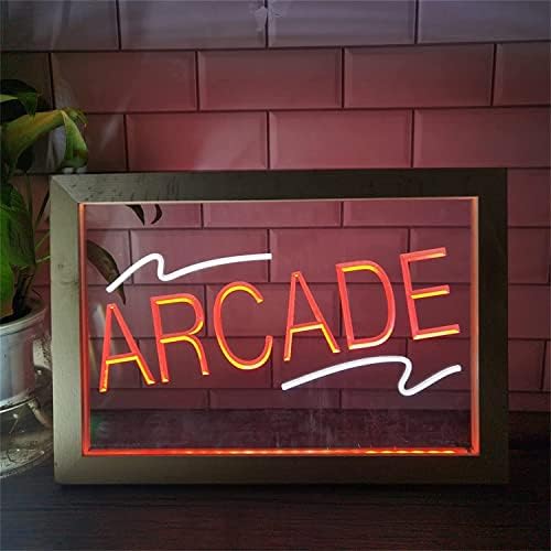 Dvtel Arcade Center Decor LED NEON SILH