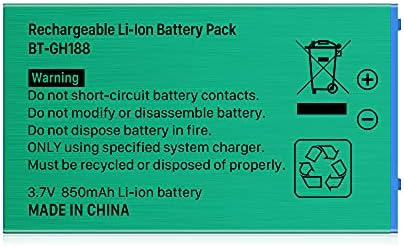 Bateria de íons de lítio recarregáveis ​​de 850mAh de 850mAh, adequados para Nintendo GBA SP, AGS-001, SAM-003
