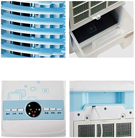 Tjzy Air Conditioning Fan, portátil Silent Air Cooler, 75W