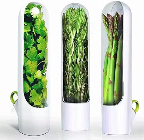 Guardião Fresca de ervas, Eraver Melhor guardião da geladeira Durading Refrigerator Herb Herb Storage Savor Reserver para coentro,