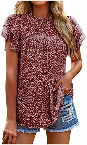 Summer Summer Ruffle Tops Tops Casual Casual Casual Blouses