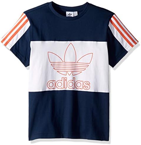 Tee de esboço grande dos meninos da Adidas Originals