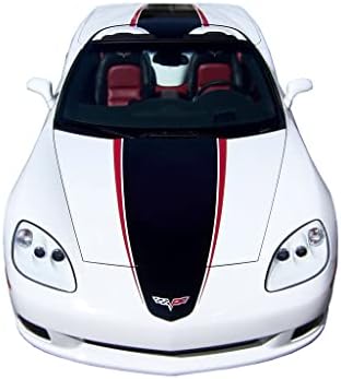 Phoenix Graphix 2005 2006 2007 2008 2009 2010 2012 2012 2013 Decalques Corvette C6 Racing Stripes - Coupe