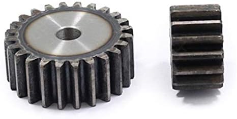 Alanooy 2m 62 Dentes Spur Gear 1pc 45 Número de engrenagem cilíndrica de aço pinhões de precisão