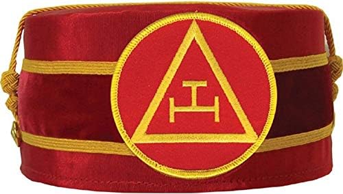Royal Arch Triple Tau Cap Red