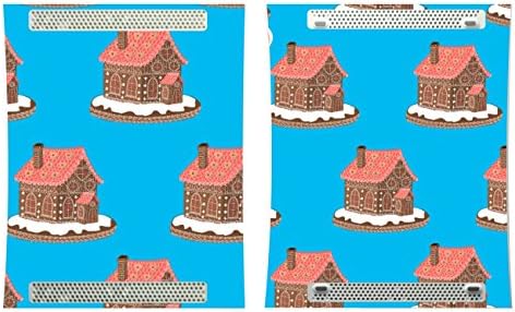 'Design Design Skin for Microsoft Xbox 360 Stehend Skin - Gingerbread House - Blue