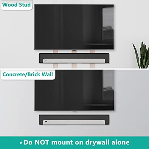 Wali Wall Mount for Sonos Playbar Sound Bar Fácil de instalar Kit de montagem de parede do alto -falante, segure