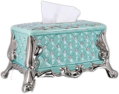 Caixa de lenço de lenço decorativo da caixa de lenços decorativos da caixa de papel
