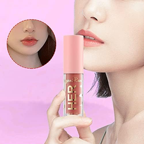 Lipstick líquido Pushing brilho hidratante hidratante duradouro Lip Gloss Glos