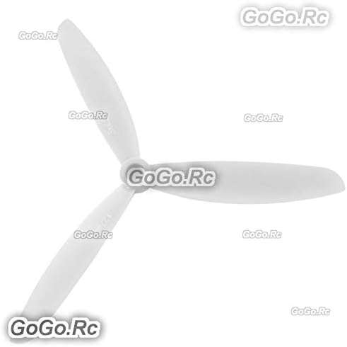 Tarô Gogorc 7 polegadas 3 polegadas Blade Blade CW CCW White para 300 350 Mini Quadcopter
