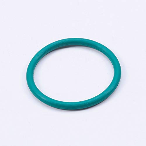 Othmro 1pcs O-rings de borracha de fluorina, 33,8 mm de diâmetro interno, 40 mm OD, 3,1 mm de largura, junta de vedação redonda