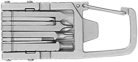 Chaves Multi -Chave, 12 em 1 Ferramenta multi -dobrável, conjunto de ferramentas com chaves de fenda e chave de chave sexta