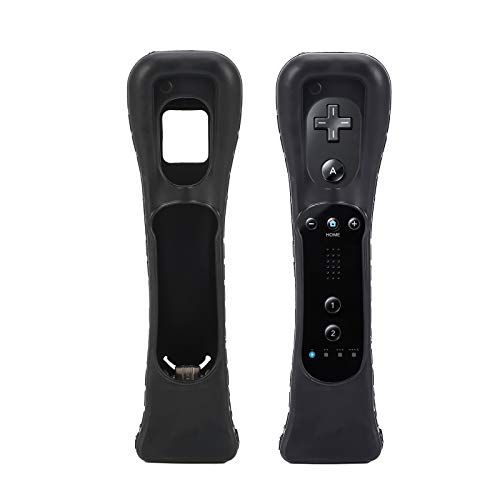 Queen.y Wii Nunchuck Controller Motion Plus, embutido 2 em 1 movimento remoto mais adaptador de controlador de sensor e caixa