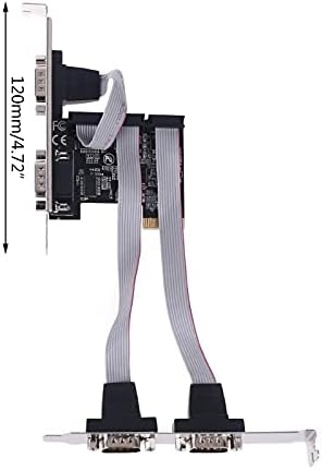 Connectores H052 99100 chipset pcie 4 port serial add on Card multi rs232 db9 com Riser de expansão