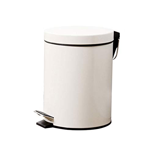 Neochy Indoor Dustbins Cozinha Pedal Lixeira Lata da lata doméstica Quarto de banheiro lata de lata de lata de cozinha/12l