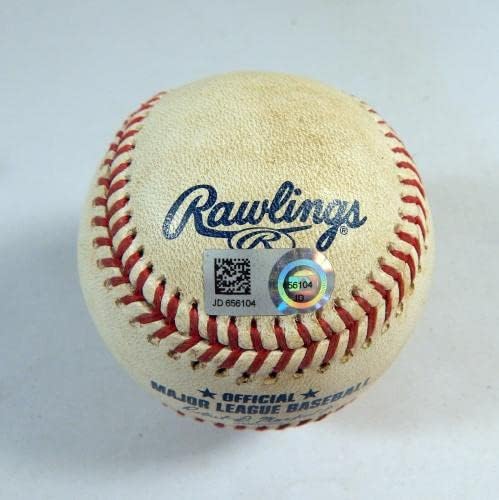 2019 Chicago Cubs Pirates Game Usado Baseball Albert Almora Jr Single - Game Game usado Baseballs