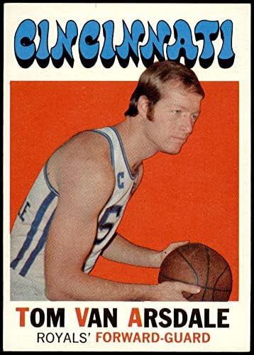 1971 Topps # 75 Tom van Arsdale Cincinnati Royals-Bskb Ex/Mt Royals-Bskb Indiana