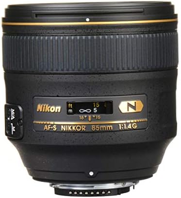 Nikon 85mm f/1.4g se a lente Af-S Nikkor, pacote com kit de tripé de fibra de carbono Vanguard VEO 2 GO 235CB, kit de filtro