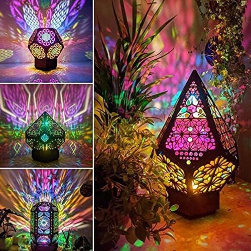 Guangming - Lâmpada de projeção 3D LED LUZES DE DIAMAÇÃO COLORIA DIAMENTO POLAR LUZ FOOD LUZES DE FAIRA FEIRO