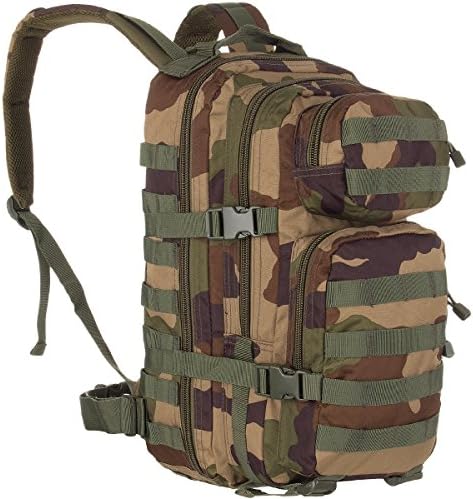 MIL-TEC Patrulha do Exército Militar Molle Assault Pack Tactical Combat Rucksack Backpack Bag 20l Arid Woodland Camo