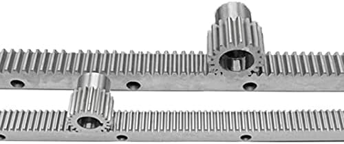 ZhengGuifang ZGF-BR 1PC 1,5m Rack de engrenagem/dentes retos Brilhamento de fixação lateral de aço de aço Harden+1pc