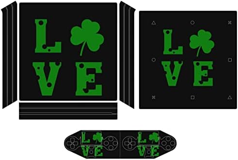 Love Clover PVC adesivo adesivo de pele adesivo de protetor para PS4 Pro/PS4 Slim Controller