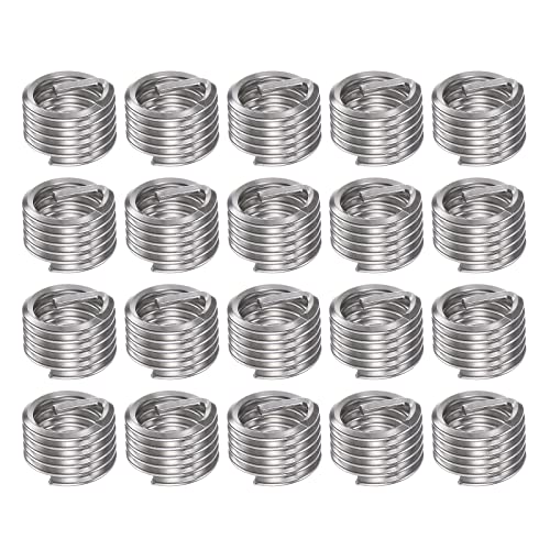 HARFINGTON 20PCS FIRE FREHED INSERTAS 1/2-13 UNC 1D 12,7mm 304 Aço inoxidável Human