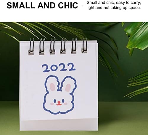 ABOOFAN 3PCS Mini calendários domésticos calendários decorativos de desktop para favores de festas de cronograma