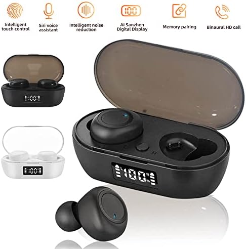 1x7y91 Controle de chave Bluetooth sem fio 5 0 fones de ouvido Tws Headphones estéreo no fone de ouvido fone de ouvido