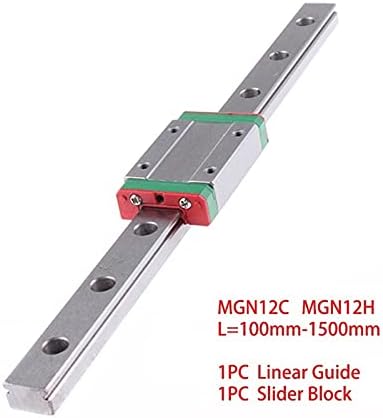 Tchaopower 1pc MGN12 Guia+MGN12H/C Carria