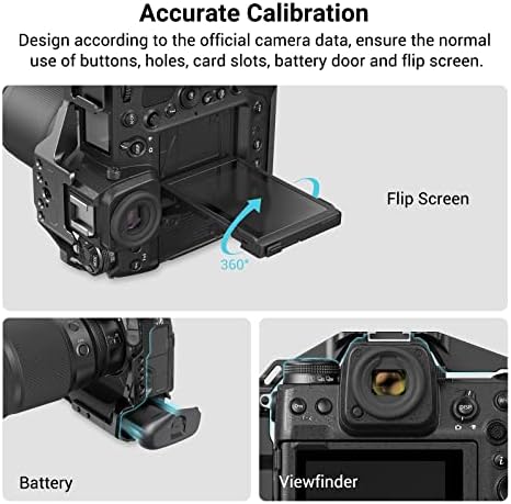 Kit Smallrig Z 9 Cage para Nikon Z 9 Câmera com alça superior, gaiola de liga de alumínio para Nikon Z 9 3738