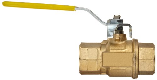 Dixon FBV400 Brass Ball Valve, 4 NPT fêmea